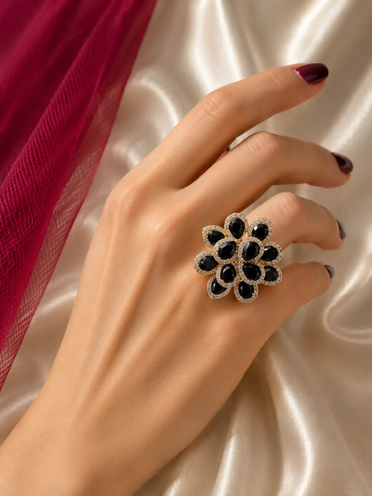 Blossom Adjustable Ring