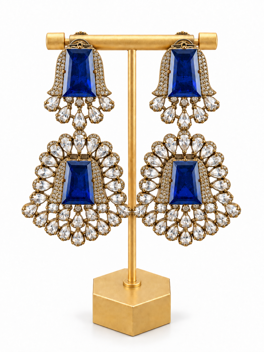 Nori Radiance Double-Drop Earrings
