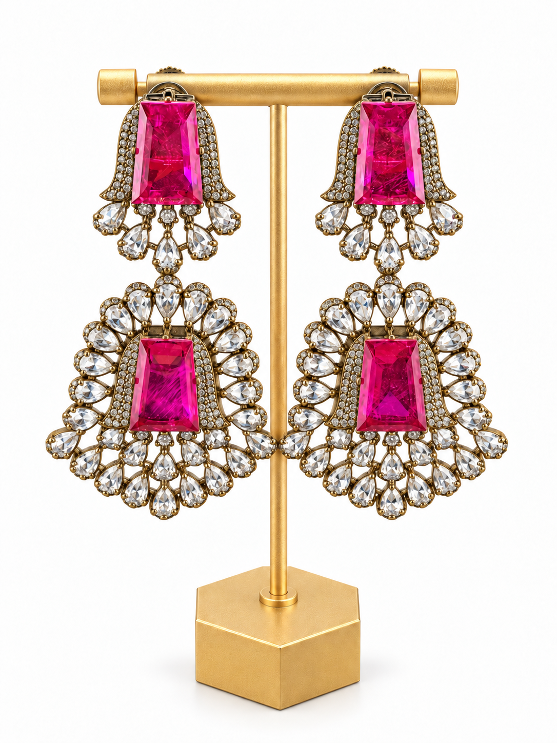 Nori Radiance Double-Drop Earrings