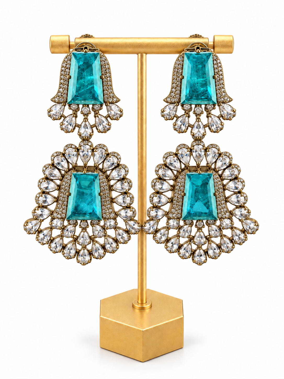 Nori Radiance Double-Drop Earrings