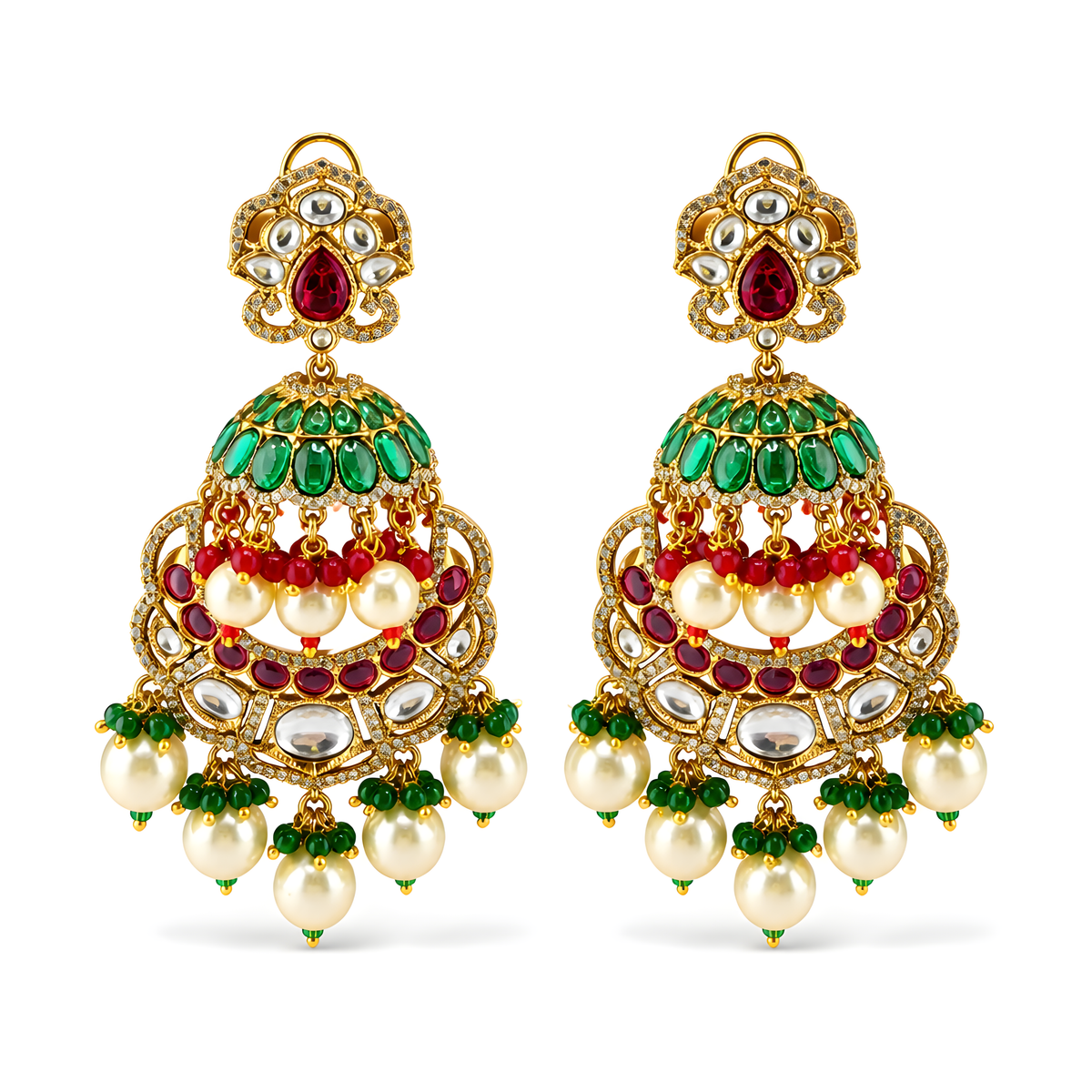 Pearl Orbit Jhumkis