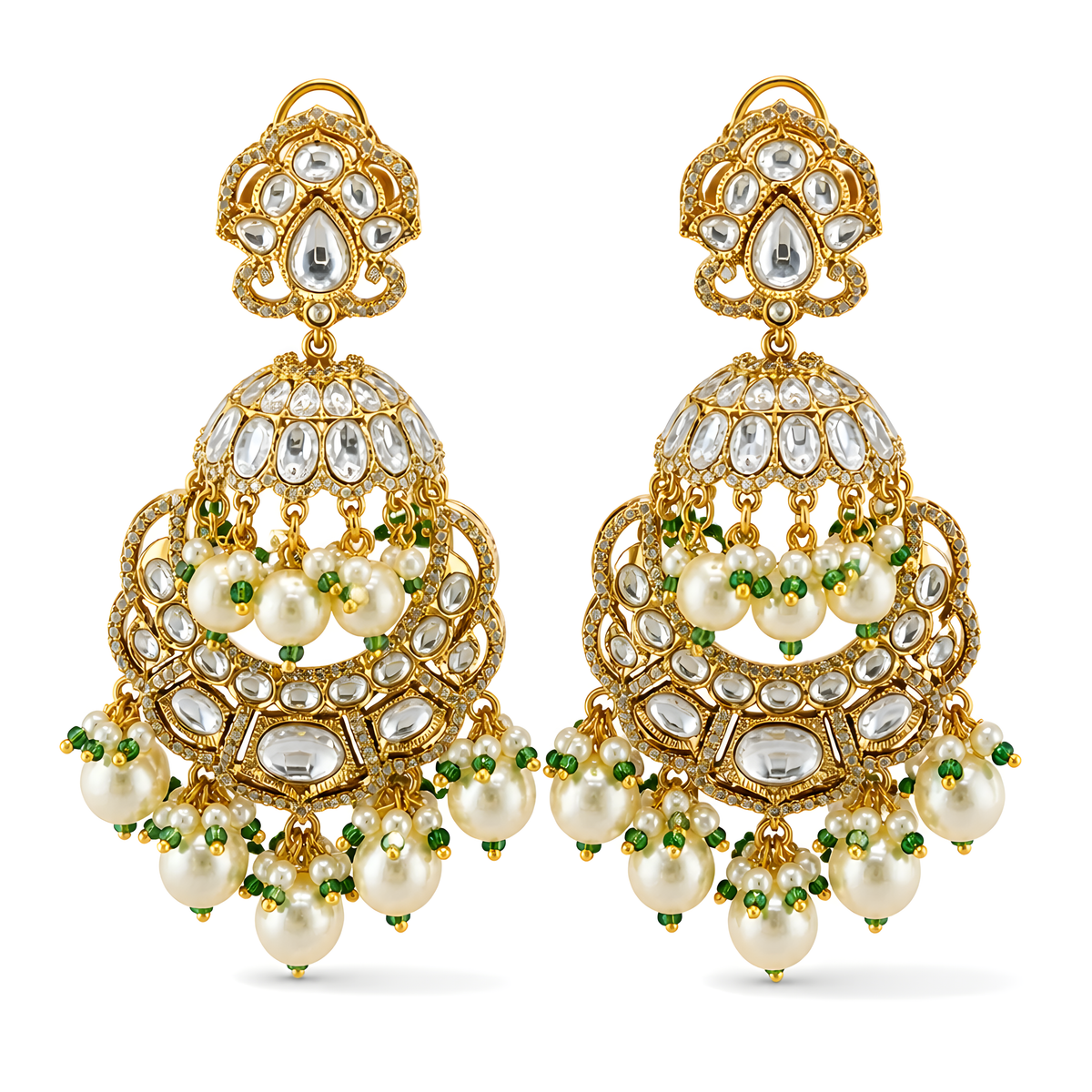 Pearl Orbit Jhumkis