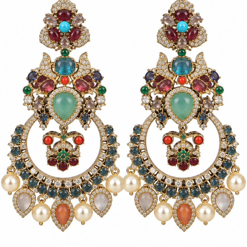 Sonal Jewel Garden Chandbalis