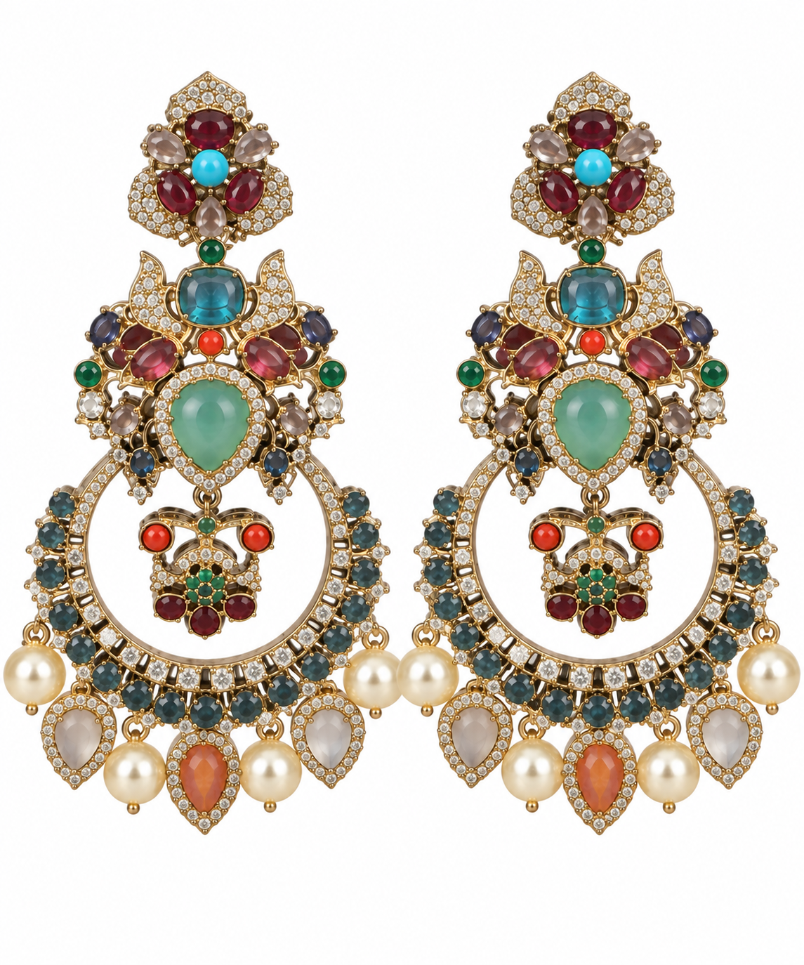 Sonal Jewel Garden Chandbalis