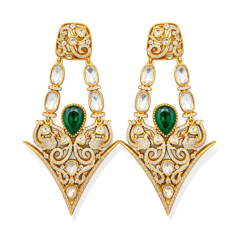 Solara Prism Chandelier Earrings