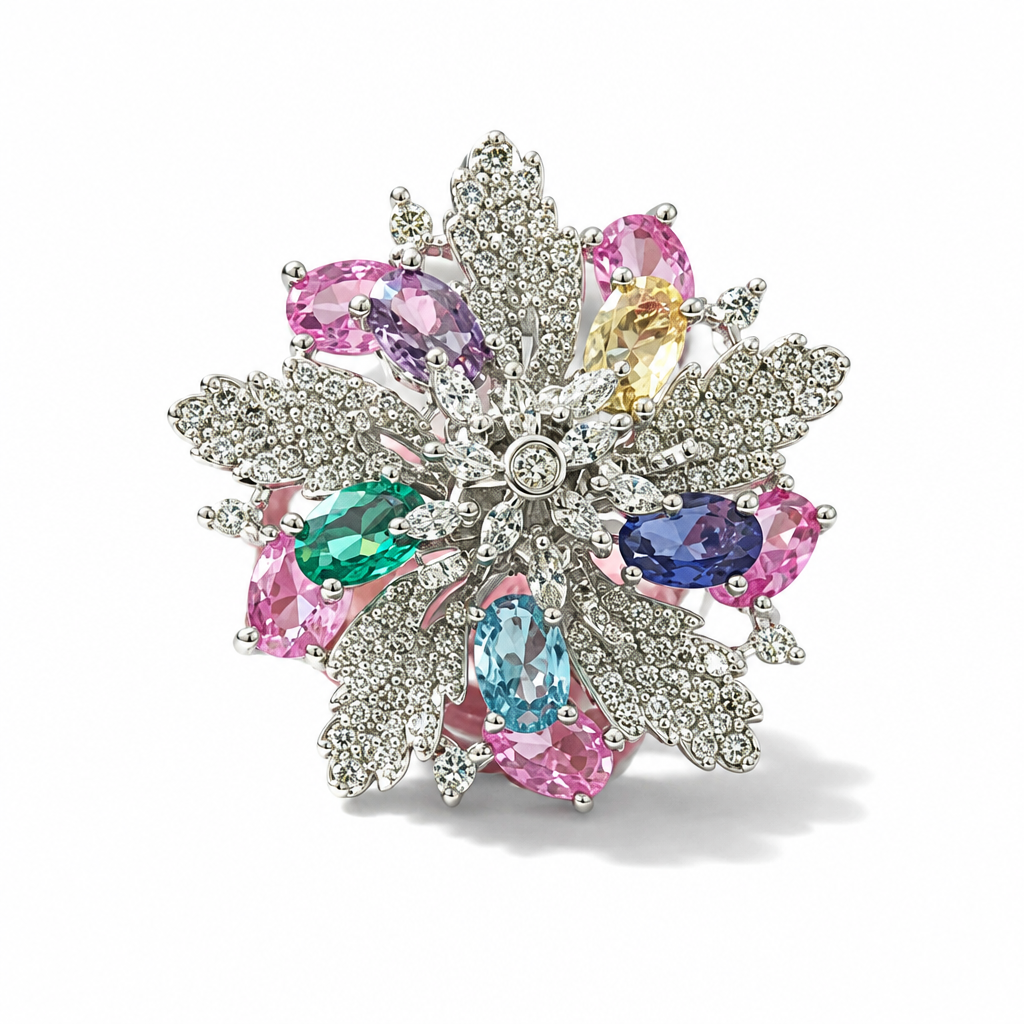 Vanya Garden Leaf Ring