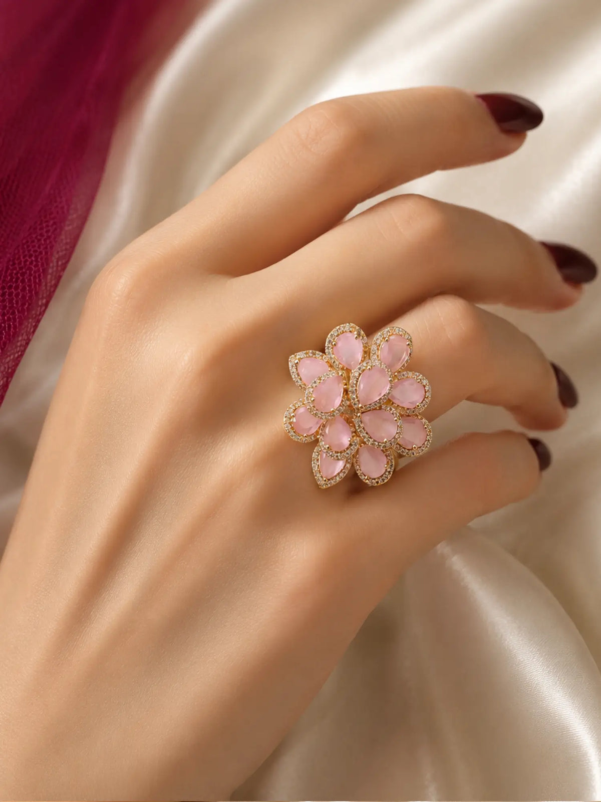 Blossom Adjustable Ring
