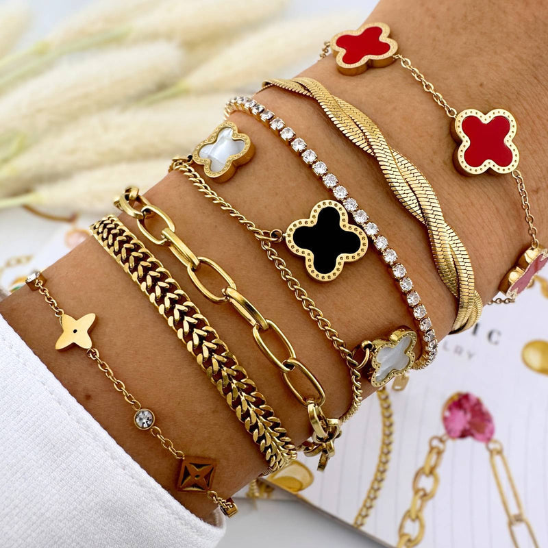 Samantha Crystal Tennis Bracelet