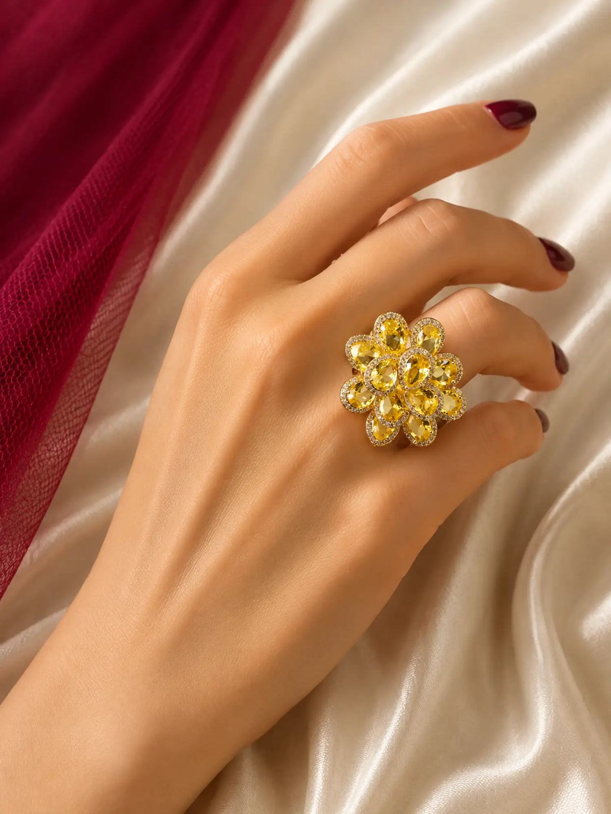 Blossom Adjustable Ring